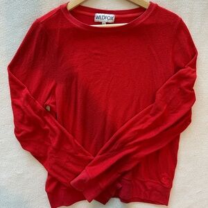 Wildfox Red Sweatshirt